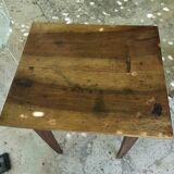 Table d'appoint bois ancienne
