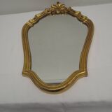 Louis XV style golden tower mirror, medium size