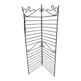 Grid pare view tutor plant holder flowers patinated metal dpm 0823444