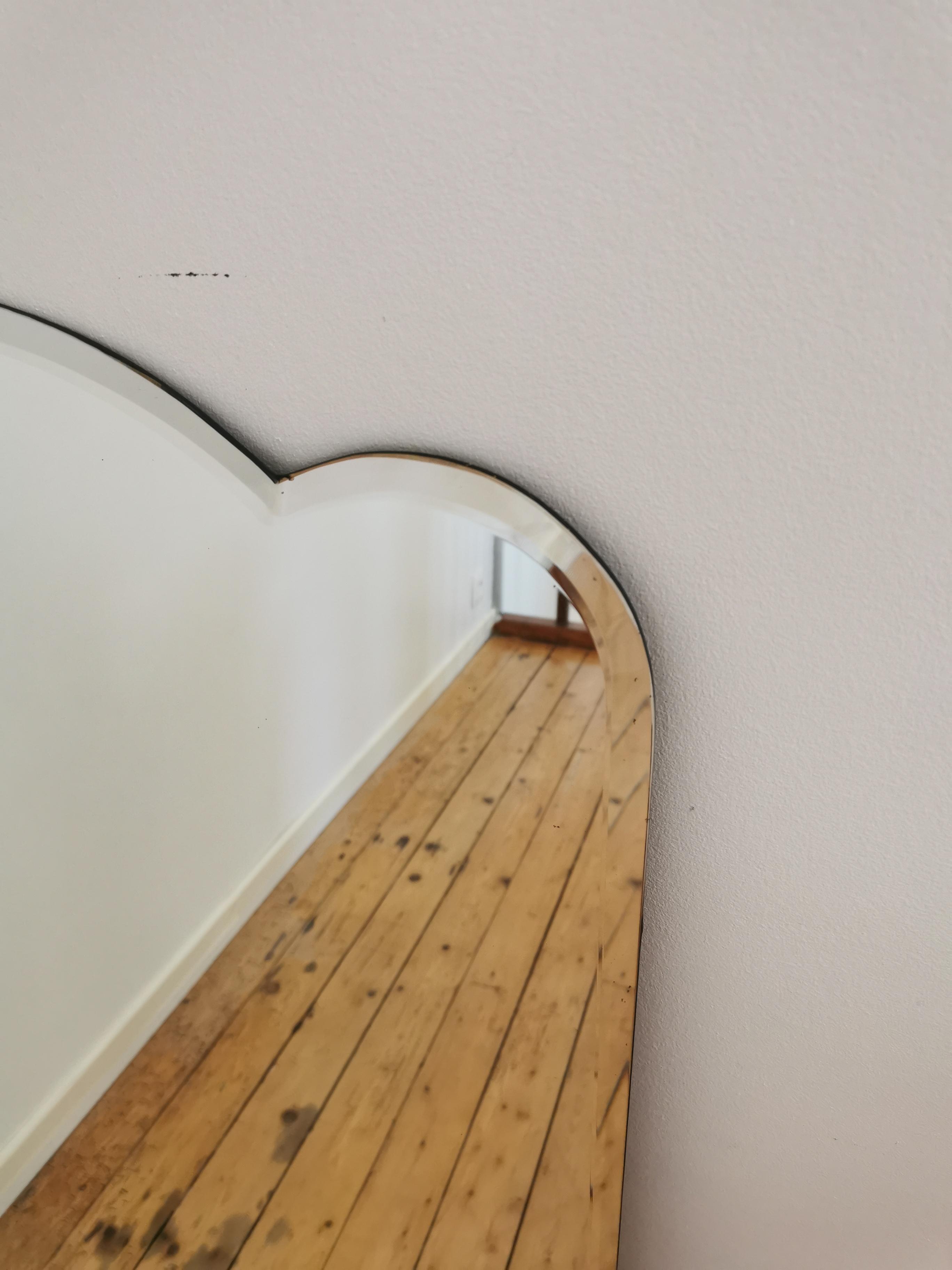 Art Deco beveled mirror