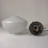 ANTIQUE ART DECO SUSPENSION IN OPALINE