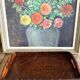 Oil on canvas, wooden fabric frame, 1950s