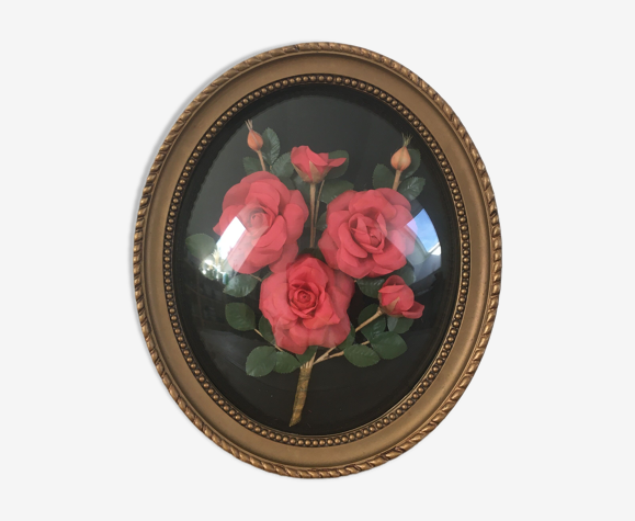 Domed frame bouquet of flowers