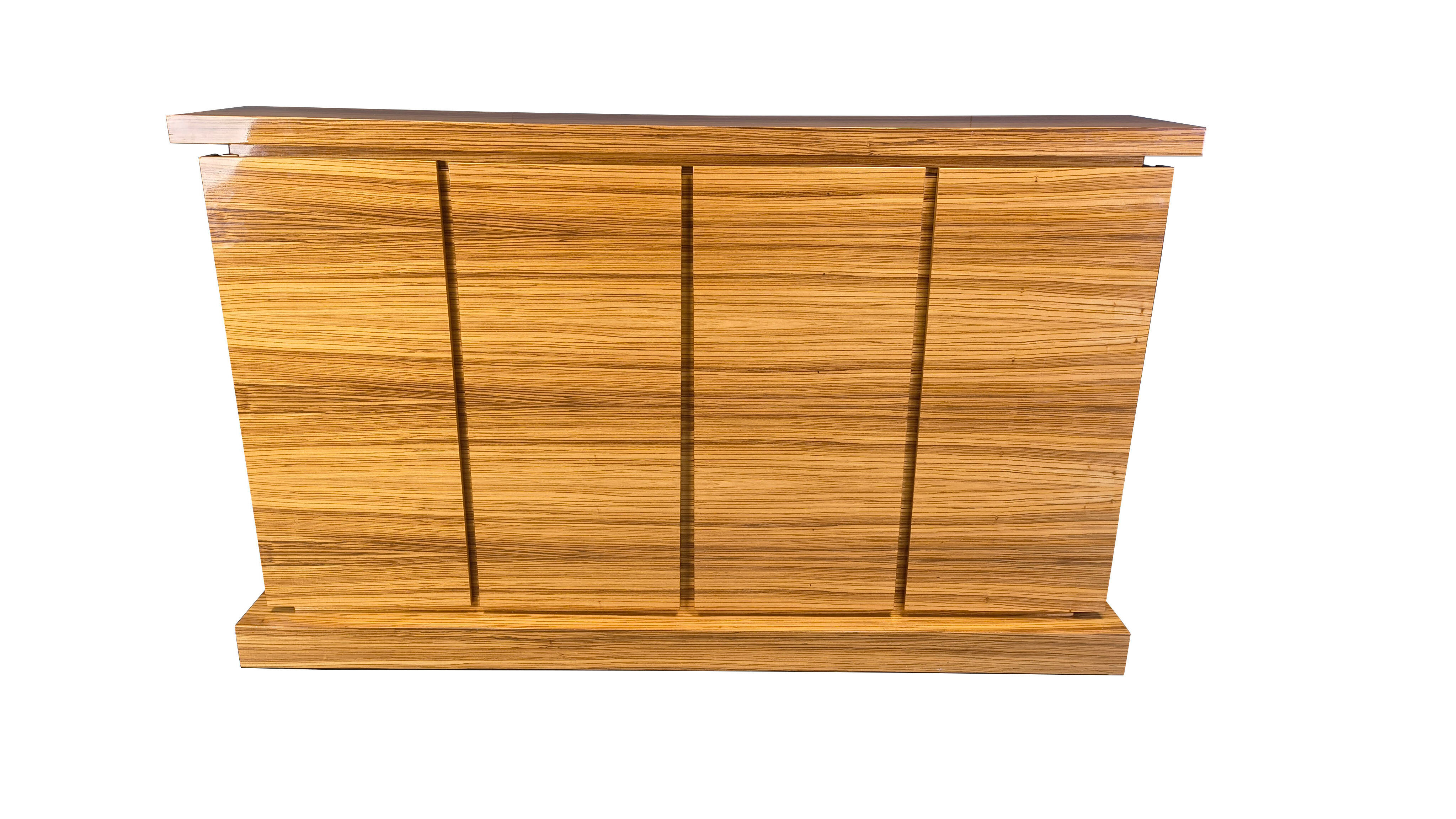Buffet en bois exotique par Aform, années 1970