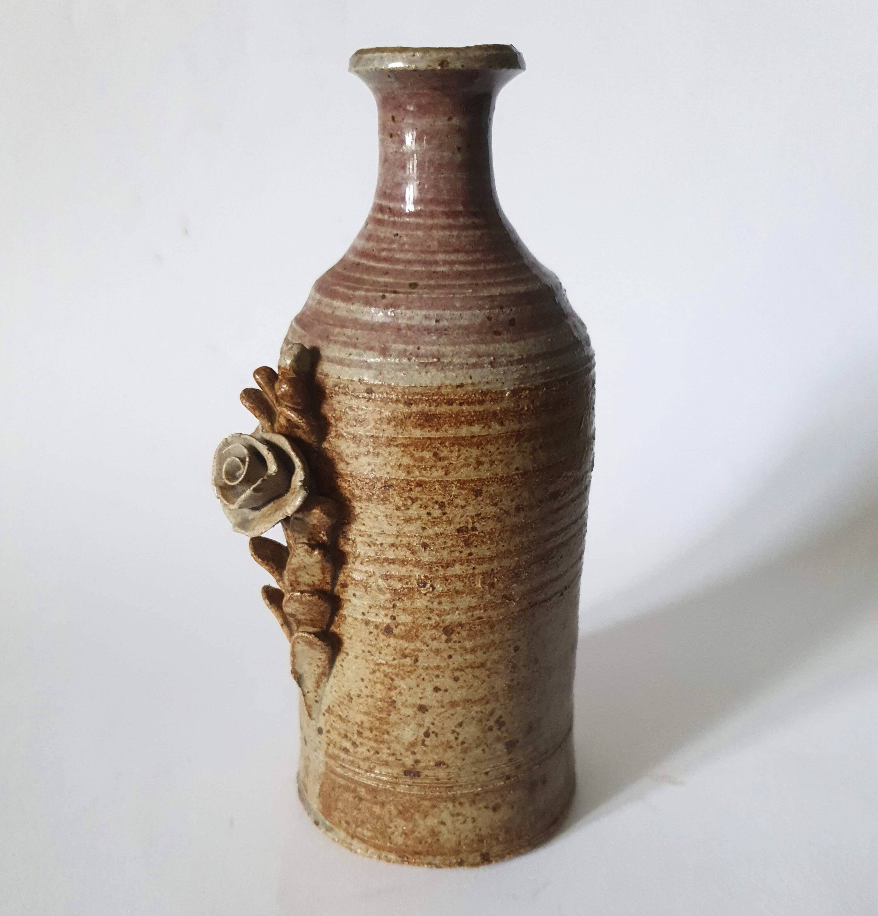 La Borne sandstone soliflore vase