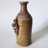 Vase soliflore en grès La Borne