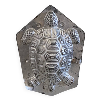 Old large “turtle” chocolate mold