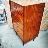 Commode 5 tiroirs vintage année 50 / 70