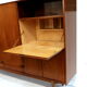 Large vintage teak highboard / high sideboard from the 1960s