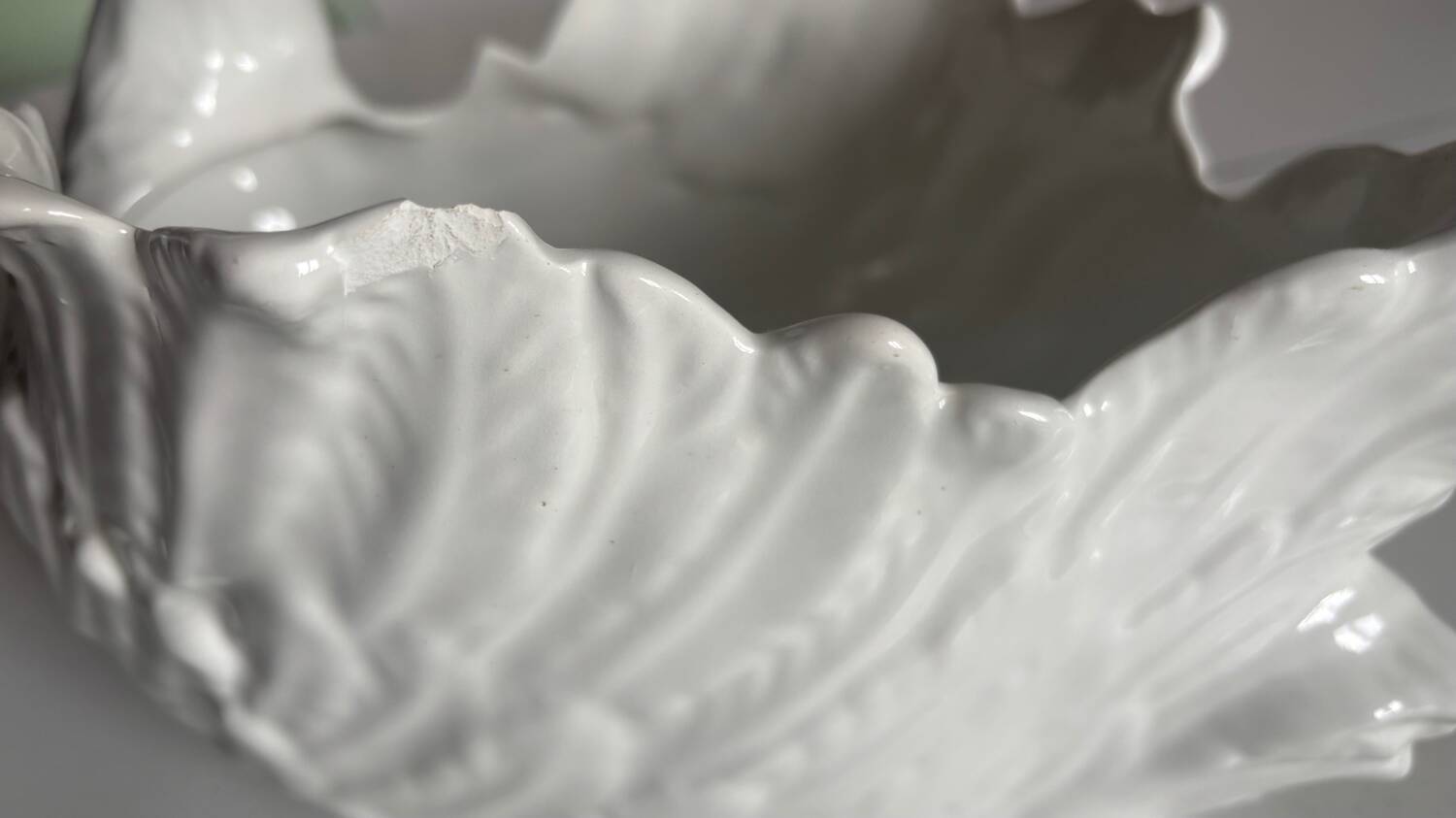 Swan ceramic planter from Bassano, Italy, circa 1970