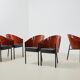 Philippe Starck Set of 5 Costes Dining Chairs for Driade Aleph Italy 1984