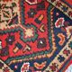 Tapis Vintage Hamadan en Laine, Années 1970, Élégance Artisanale