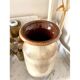 PRODUCT POP UP CHRISTMAS 2022 - W. Germany vase in brown glazed ceramic