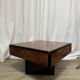Table basse en loupe d'orme Paul Michel