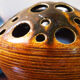 Ceramic flower-picnic vase of the potters of Accolay