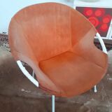 Vintage balloon armchair in Dain