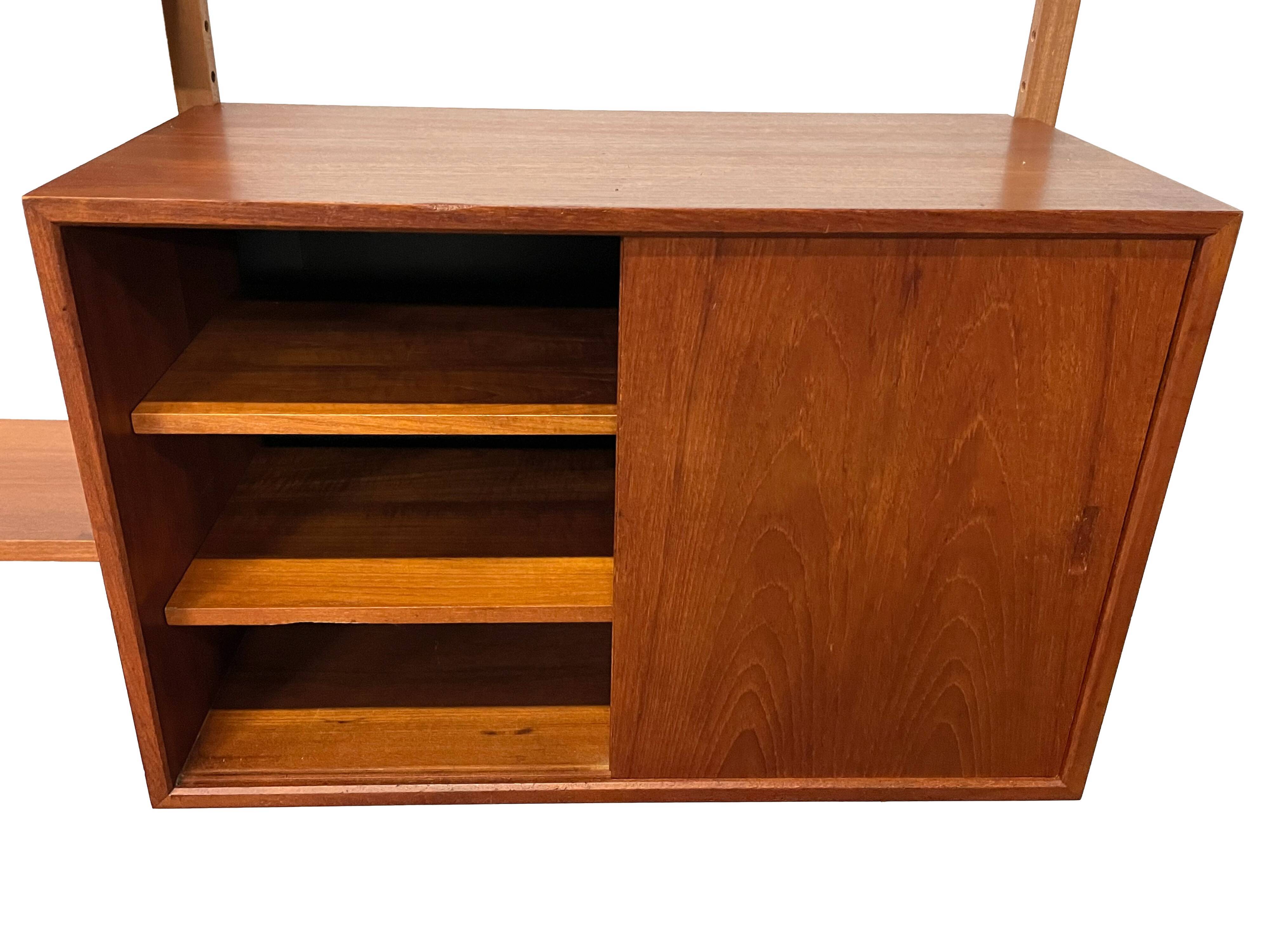 Vintage Poul Cadovius Royal System wall system wall