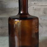 Amber glass bottle