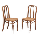 Thonet - set of 2 chairs - rare