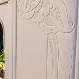 Art Deco wardrobe with mirror