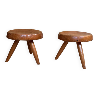 Tabourets Berger Perriand originaux