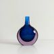 Bouteille grande en verre de Murano par Flavio Poli pour Seguso Vetri D'Arte, Italie, années 1960.