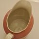 Porcelain milk pot of pink Limoges