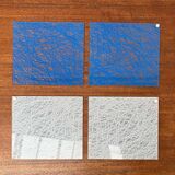 Postmodern Italian model applied Murana by Perry A. King and S. Miranda for Arteluce, 1980s.