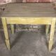 Table in light green patinated fir 1970