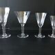 Art deco palm glass