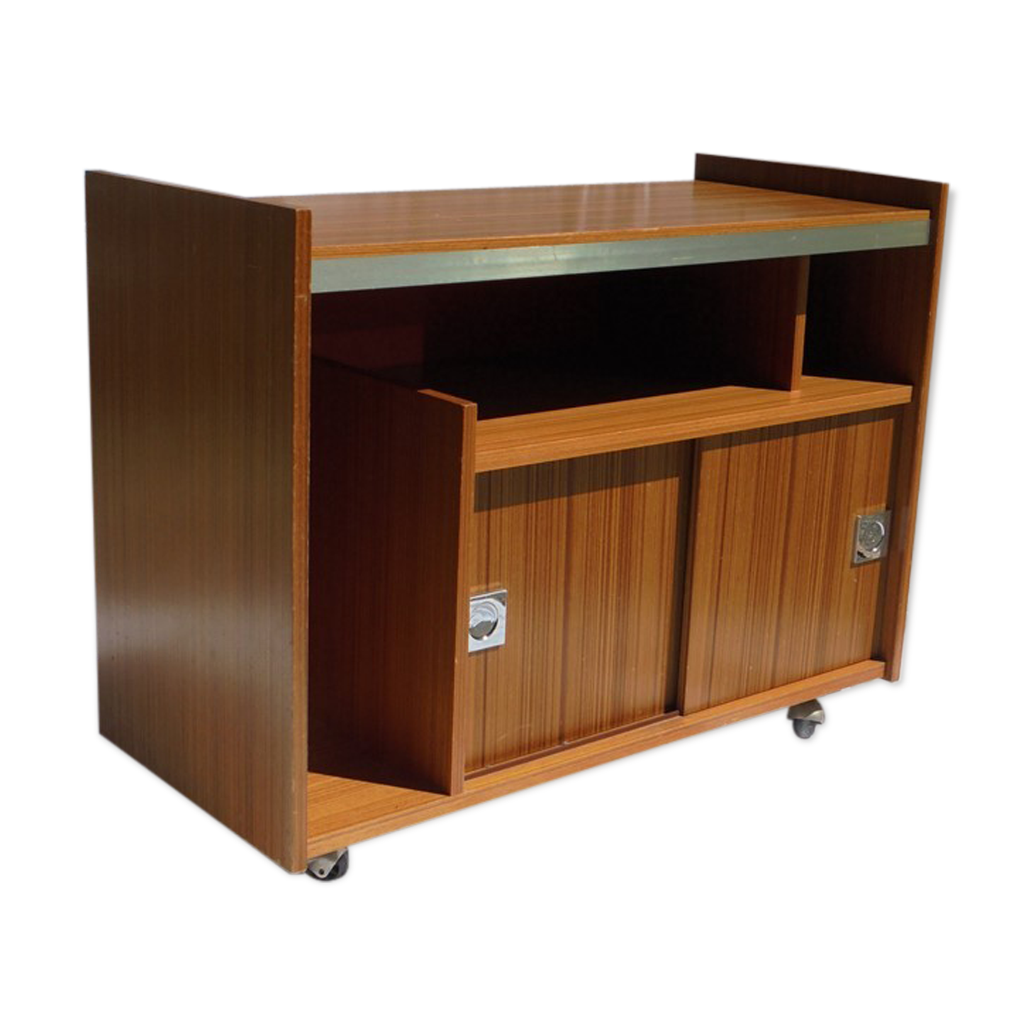 Vintage furniture on wheels