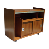 Vintage furniture on wheels