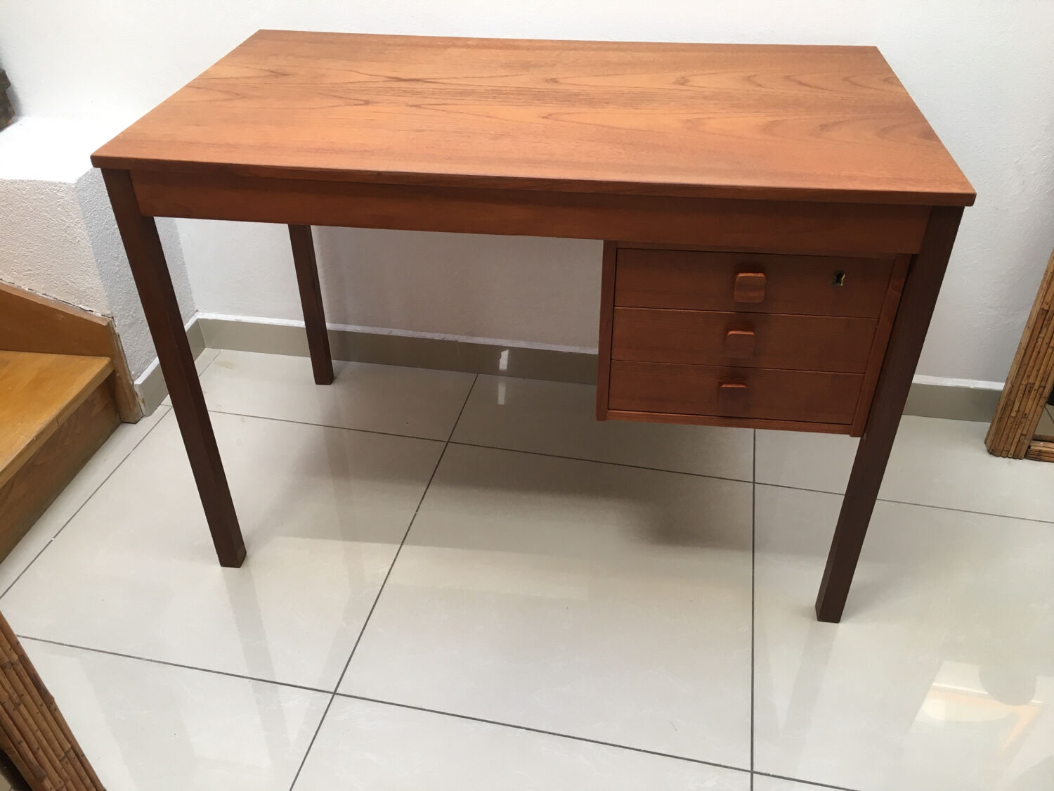 Bureau en teck