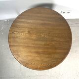 Amsterdam School side table with glass top