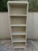 Renovated vintage 1950s library in beige.