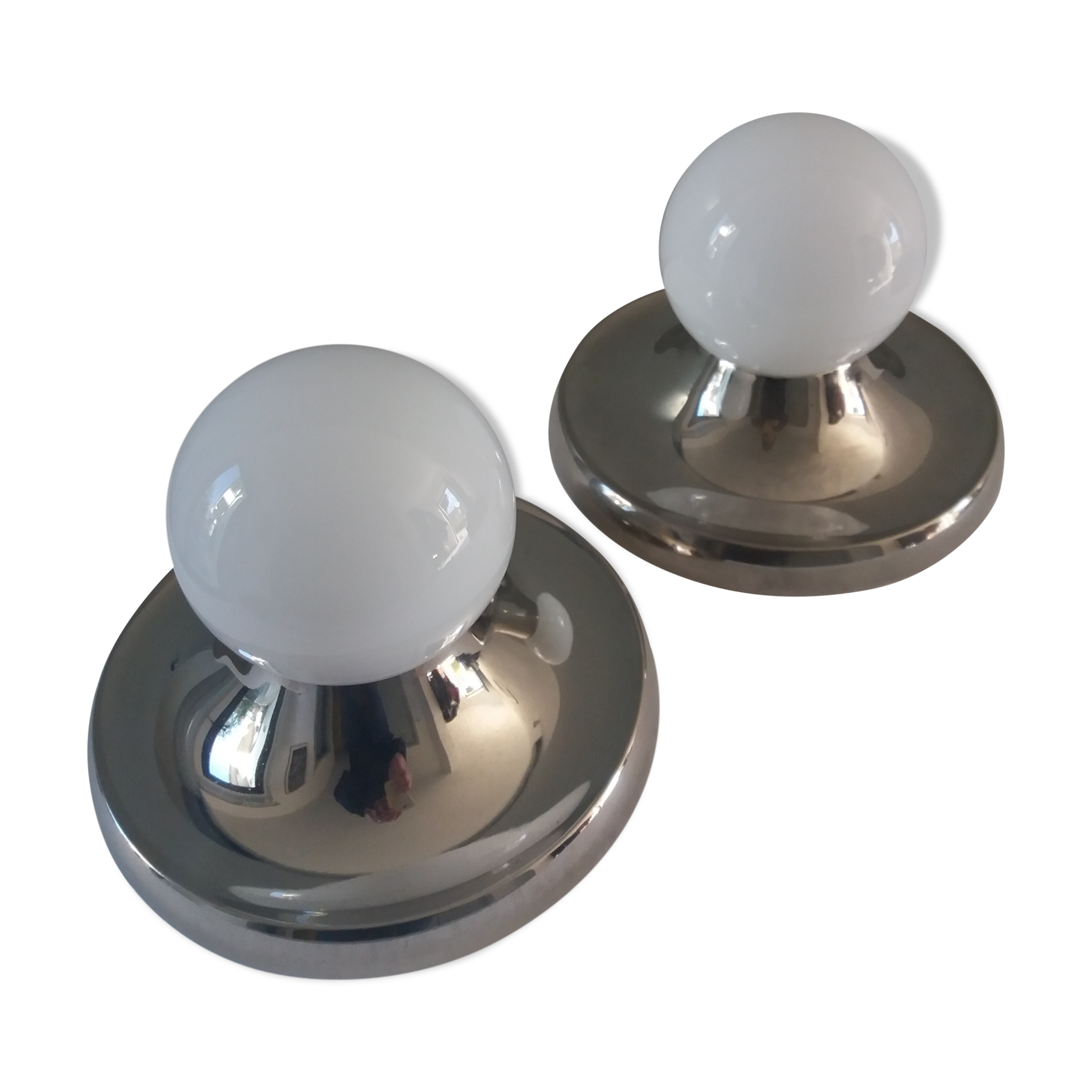 Pair of wall light 'Balum' brothers Castiglioni for Arteluce
