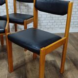 Set of 5 vintage chairs 1970