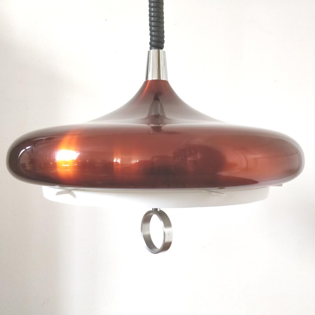 Italian Space Age hanging lamp 1970