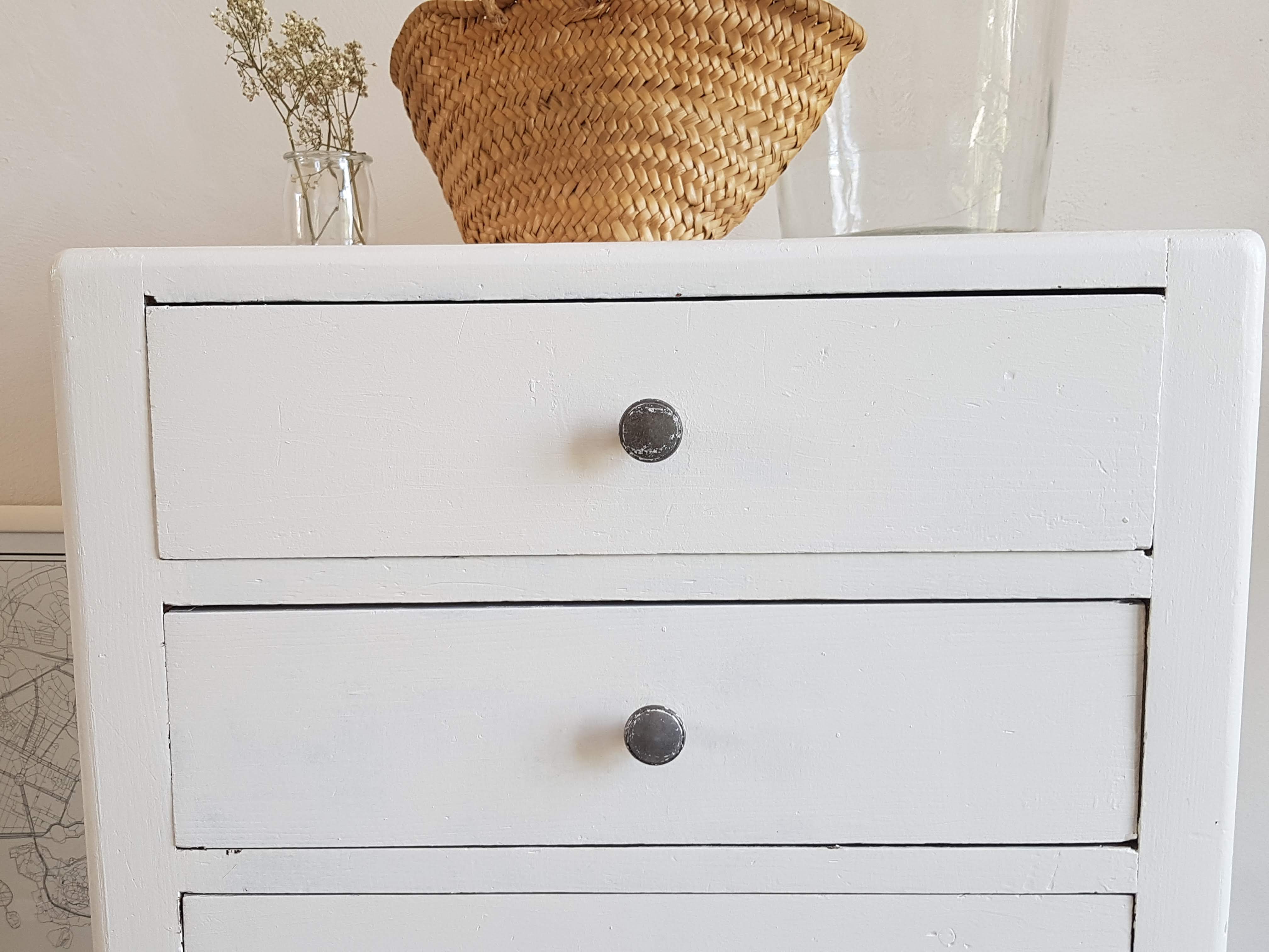 Chiffonnier  vintage wooden dresser circa 50s