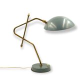 Light blue table lamp, France 1960s