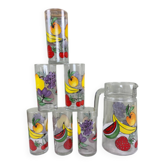 Fruity orangeade service