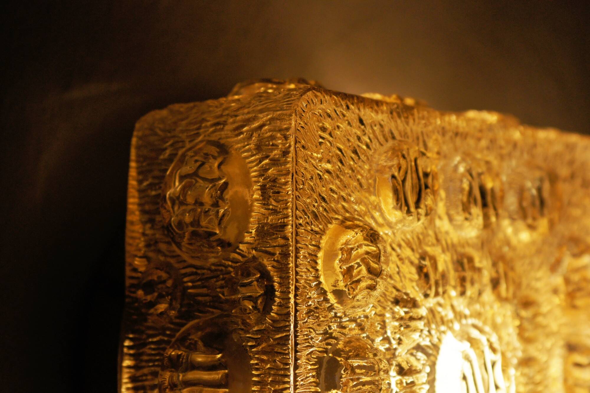 Mid-Century Glass Sconce, 1960s