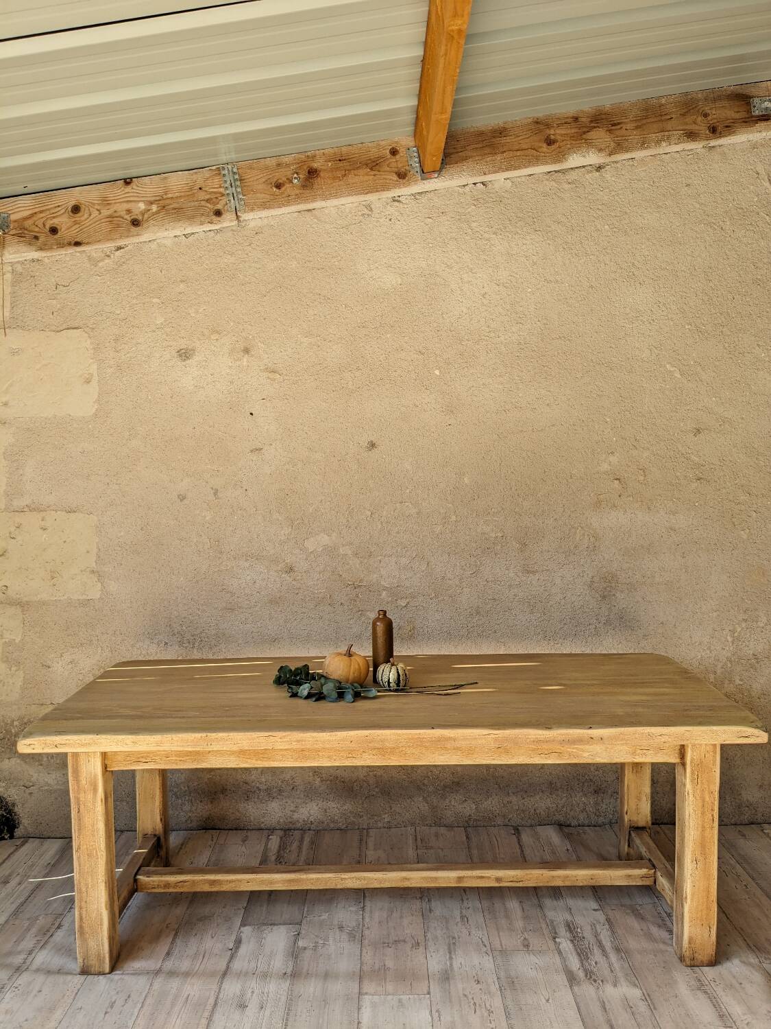 Table de ferme en bois massif