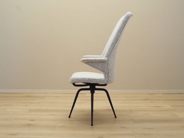 Fauteuil pivotant, design italien, années 1970, production : Italie