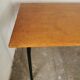 Refectory table Mullca metal and wood 1960