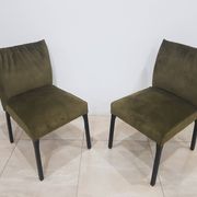 A pair of Musterring chairs, Germany, 1980s.