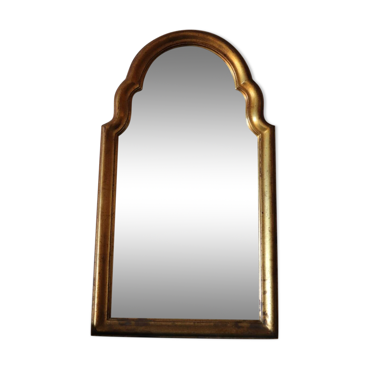 Vintage gilded wooden mirror