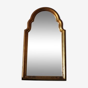 Miroir en bois doré vintage