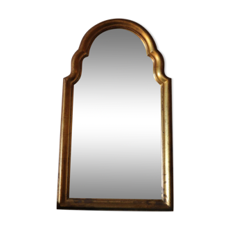 Vintage gilded wooden mirror