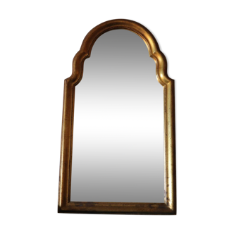 Miroir en bois doré vintage